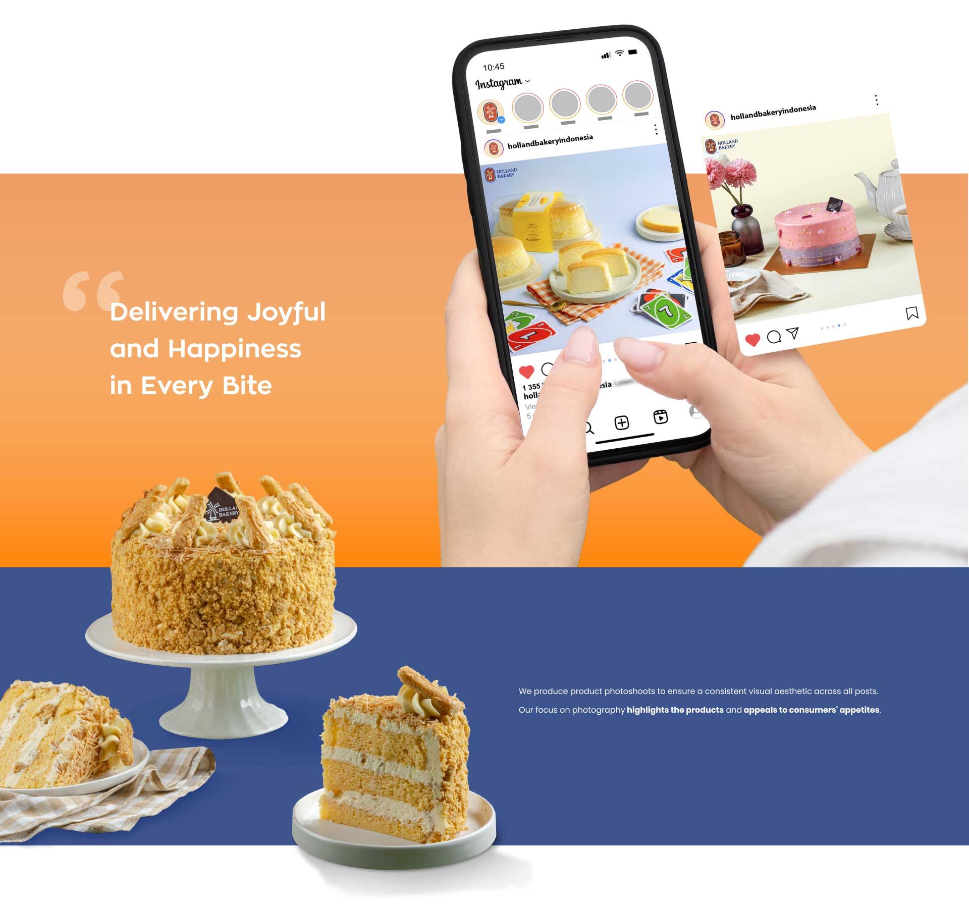 Holland Bakery Social Media