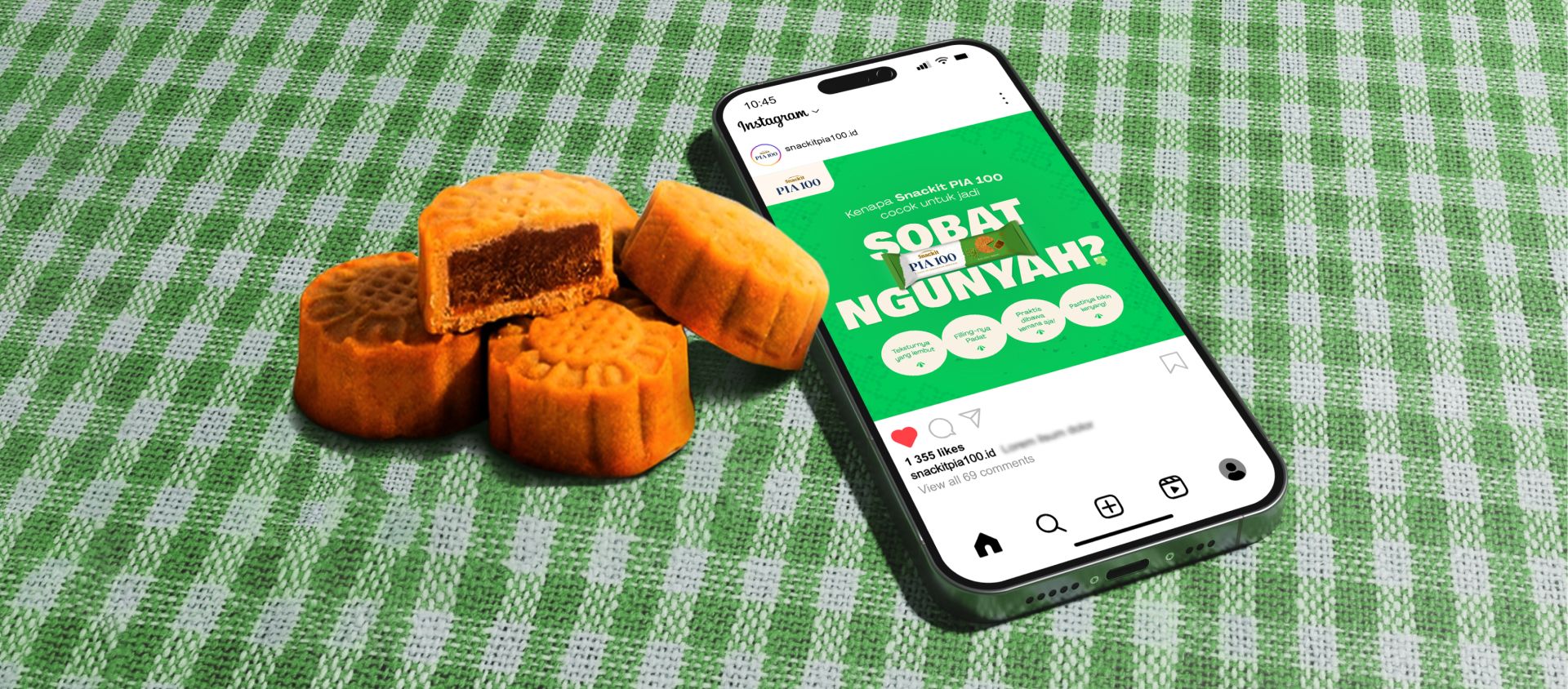 Snackit PIA 100 Social Media