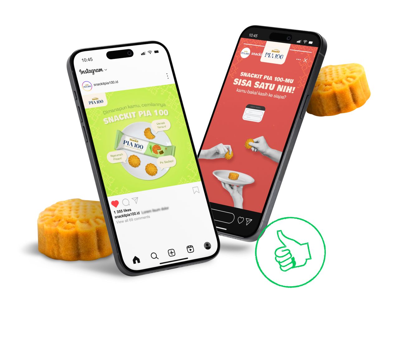 Snackit PIA 100 Social Media